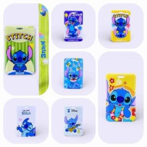 PORTA CARNET STITCH COLORES