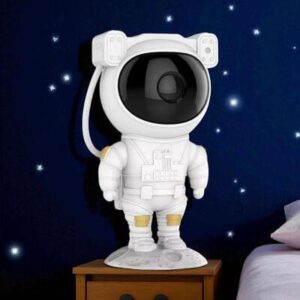 Lámpara proyectora astronauta